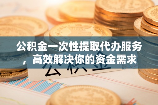 长白公积金一次性提取代办服务，高效解决你的资金需求
