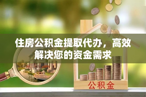 长白住房公积金提取代办，高效解决您的资金需求