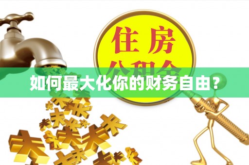 长白如何最大化你的财务自由？