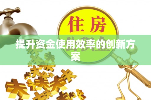 长白提升资金使用效率的创新方案