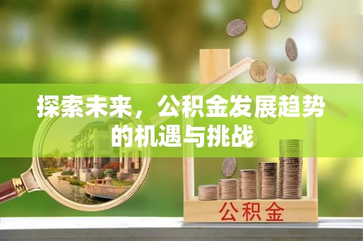 长白探索未来，公积金发展趋势的机遇与挑战