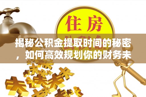长白揭秘公积金提取时间的秘密，如何高效规划你的财务未来