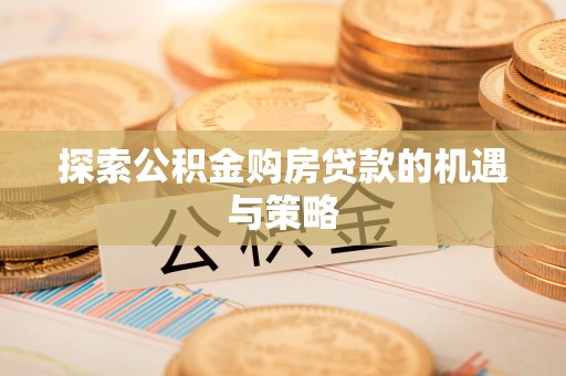 长白探索公积金购房贷款的机遇与策略