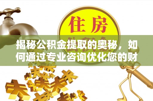 长白揭秘公积金提取的奥秘，如何通过专业咨询优化您的财务规划