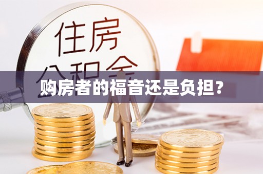 长白购房者的福音还是负担？