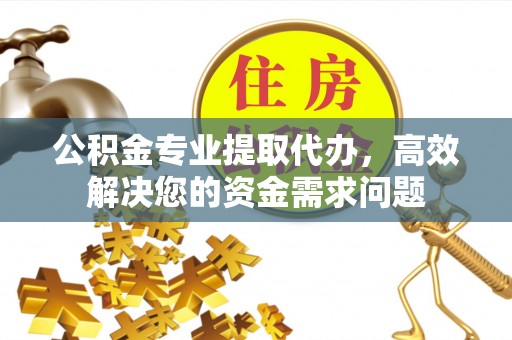 长白公积金专业提取代办，高效解决您的资金需求问题